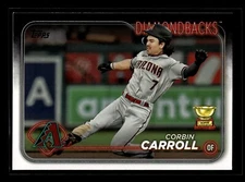 2024 Topps Series 1 #156 Corbin Carroll (NM+)(BAS)