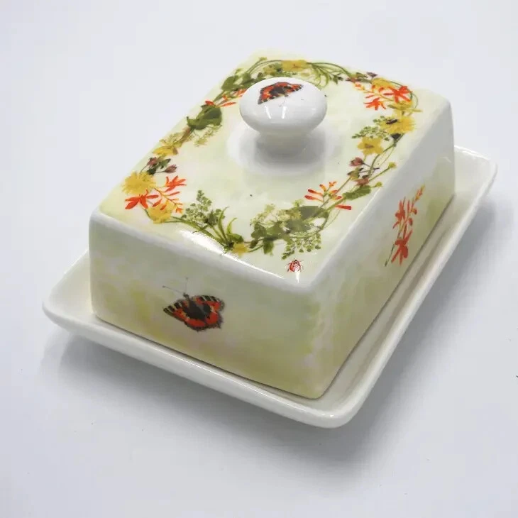 Butter Dish With Lid Wildflower Butter Dish Annabel Langrish Made in Ireland
Opens in a new window o