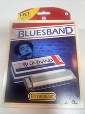 HOHNER - 1501BX - Blues Band Harmonica, Key of C - Chrome