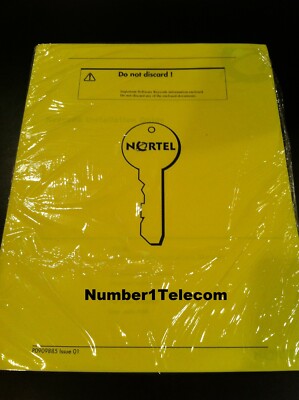 Nortel Norstar Call Pilot 100 / 150 1-Seat Voice Messaging Keycode NTKC0091 Code