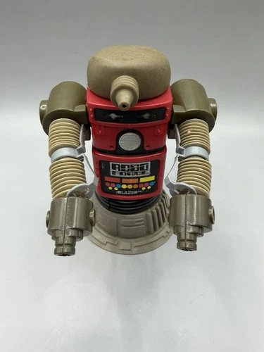 CBS Ideal Toys 1984 Robo-Force Blazer Vintage Robot Action Figure