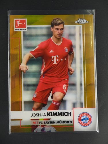 Joshua Kimmich 2020-21 Topps Chrome Bundesliga Gold Refractor 40/50 [3hk