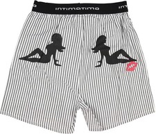 INTIMO Mens Mudd Flap Boxer Short Underwear Funny Loungewear NWT Medium