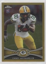 2012 Topps Chrome Gold Border Refractor 31/50 Casey Hayward #67 1u6