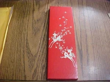 Vintage Neck Tie Necktie Christmas Gift Wrapping Box Great Shape SEE