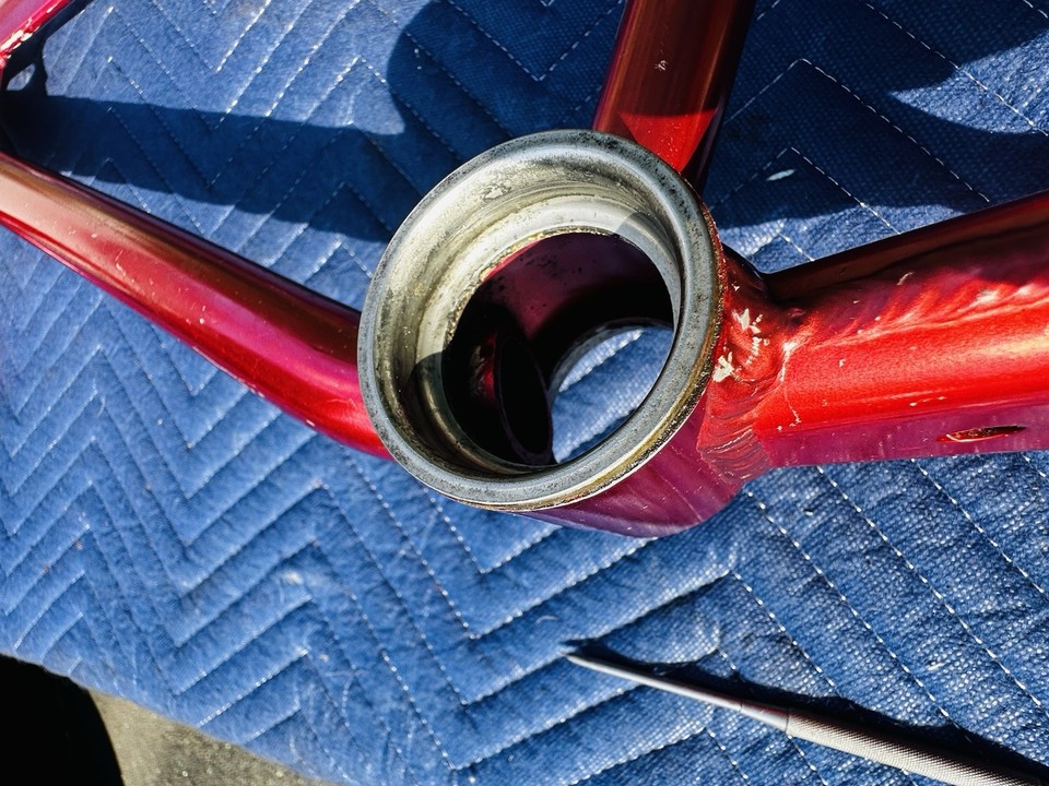 Triple A Rascal 1975 Triple A Rascal Bmx Frame Set AAA Rascal W/Redline Forks & OG ...