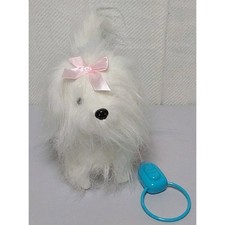 Animigos Magnificent Maltese Interactive Plush Toy Walks, Barks, And Wags Tail