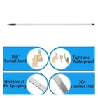 New Radiator Cleaning Wand 31 Inch Radiator Cleaner Tool With Quick Connector