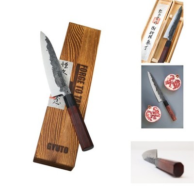 Forge To Table 8'' Gyuto Handmade Japanese Style Chef Knife
