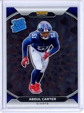 2025 Panini Instant Rated Rookie Holoflex #RRH-1 Abdul Carter Black 1/1