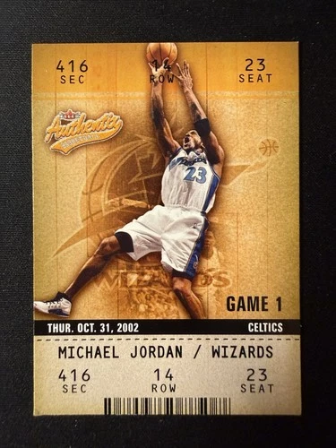 2002-03 Fleer Authentix - Michael Jordan #72