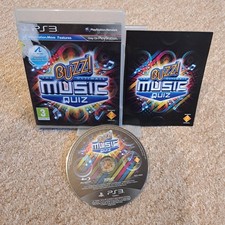 Buzz! The Ultimate Music Quiz PS3 PlayStation 3 Video Game Music Quiz Move