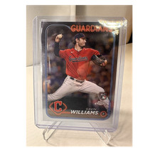 Topps Chrome Gavin Williams Rookie RC Cleveland Guardians Baseball Card #15. rookie card picture
