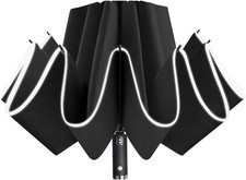 Fully Automatic Reverse Umbrella with LED lights