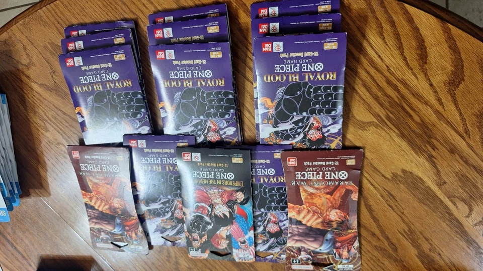 Individual One Piece TCG Booster Packs RoyalBlood/Paramount War/EmperorsO'TSea   - Image 2 of 2