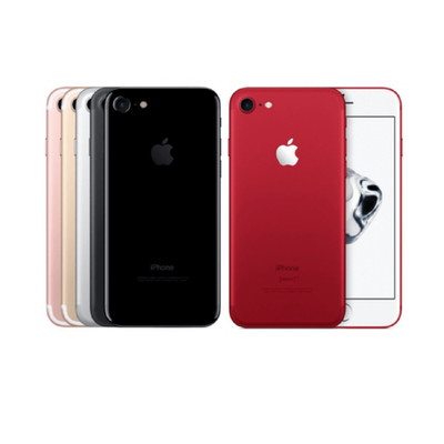 Apple iPhone 7 - Rose Gold/Black/Red - 32GB/128GB - Unlocked, Free Shipping