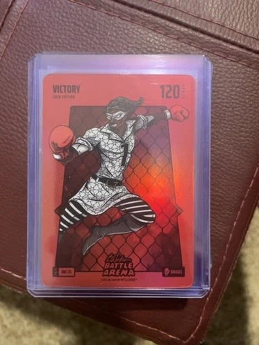 2026 Bo Jackson Battle Arena Victory Brawl Red Battlefoil #RBF-74