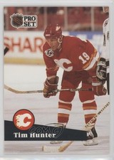 1991-92 Pro Set French Tim Hunter #366 0a4