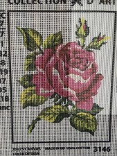 Printed needlepoint tapestry 20x25 Cm Rto Canvas Only