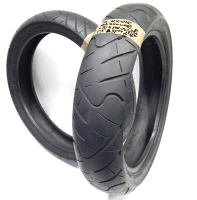 IRC RX-01R ROAD WINNER 110 70 17 & 140 70 17 FRONT/REAR MOTORCYCLE TIRE SET #5