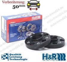 HR Spurverbreiterung schwarz 50mm/Achse für Seat Ibiza IV 6J5 6P1 Bj. 2008-2017