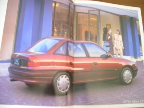 OPEL Opel Catalog Astra 1996.12