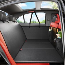 2026 Upgraded Dog Car Seat Cover for Back Seat with Hard Bottom Car Seat Cove...