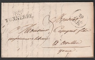 LAC Tonnerre / Avallon 1828