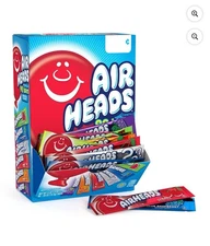 Candy Airheads Variety Packs Assorted Flavour Treats 0.55 oz., 90 ct. 3 lb