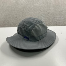 REI Hat Kids Size 4-7 Years Gray Sun Bucket Sun Safari Hiking Performance