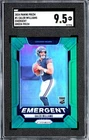 2024 Panini Prizm Caleb Williams Green Emergent #1 Rookie RC SGC 9.5 MT+