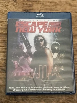 SCREAM FACTORY NEW SEALED FILM BLU RAY / ESCAPE FROM NEW YORK / JOHN CARPENTER - Image 1 of 2