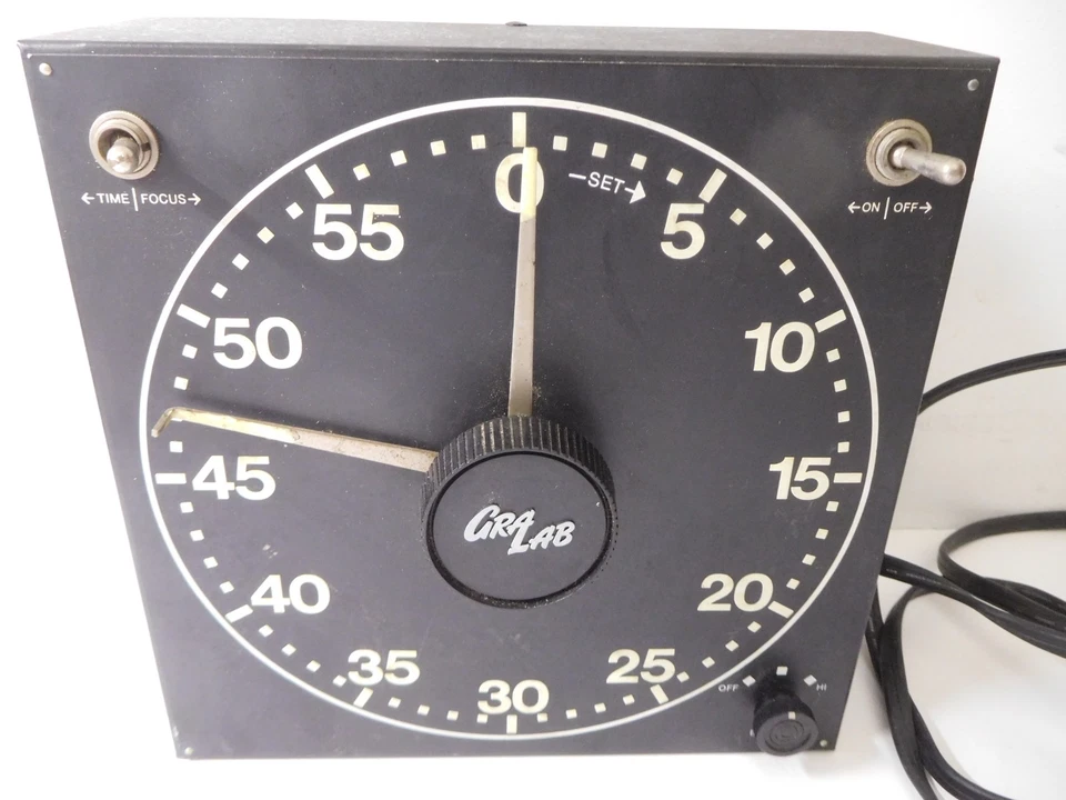 Temporizador de cuarto oscuro de laboratorio GraLab/CR4 de colección - Modelo 300 Foto 2 de 4