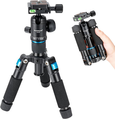 Compact Mini Tripod, 20'' Desktop Tripod with 360° Ball Head Aluminum Portable Sm