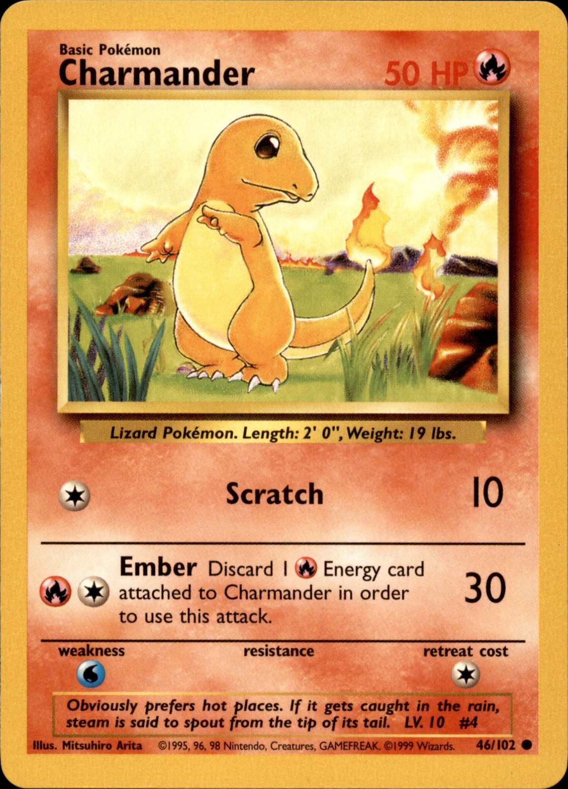 Base Set #046/102 Charmander