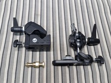 Manfrotto 155 Double Ball Joint Head with Camera Platform 035 Super Clamp