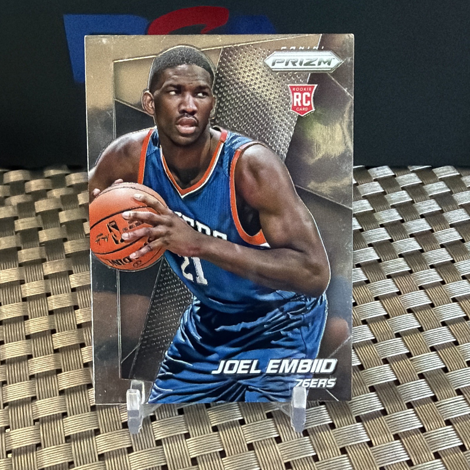 2014-15 Prizm Joel Embiid RC #253 76ers Rookie All Star