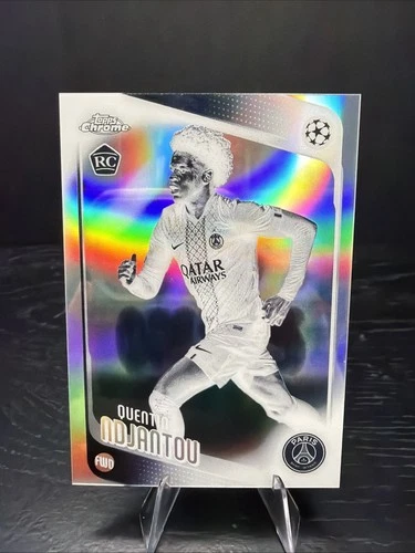 Quentin Ndjantou Negative SP RC 2025-26 Topps Chrome Uefa Club Competitions