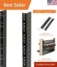 Alloy Steel 6U Vertical Rack Rails - Lightweight and Strong for Your Tech Needs