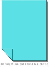 Lee Filters Lighting Gel Sheet 144 No Colour Blue