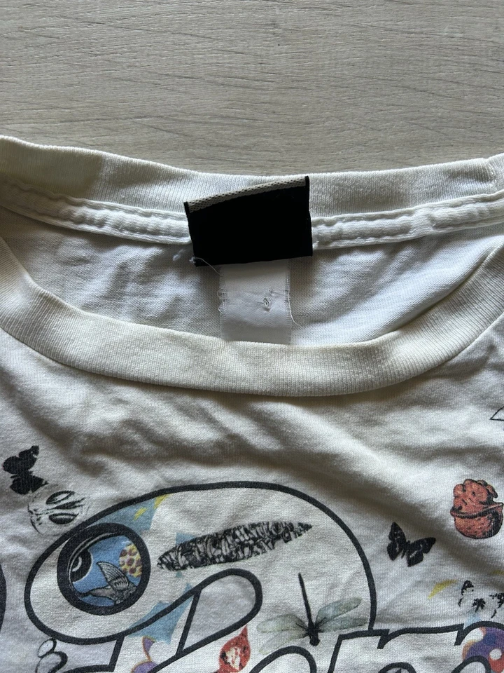 Vintage Led Zeppelin Shirt Mens XL Tie Dye Liquid Blue Band Classic Rock GC - image 3 of 4