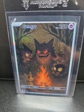 PokeTeamLegends Pokemon Card Holo (FanArtC) PTL847 Gengar gastly haunter mimikyu