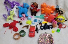 Vintage To Modern Huge Lot Of Junk Drawer Toys Various Sizes All Working Parts
