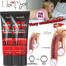 2Pcs Men's Repair Cream Male Enhancement Male Enlarger Gel Love Delay XXL Cream