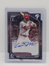 2024 Bowman Draft - Chrome Prospect Autographs Carter Mathison #CPA-CMA (AU, RC)