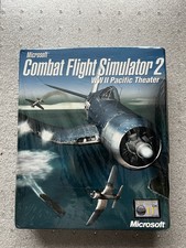 Microsoft Combat Flight Simulator 2 WWII Pacific Theater PC Big Box Sealed