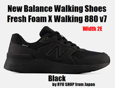 New Balance Walking Shoes Fresh Foam X Walking 880 v7 U880G7XY 2E Black GORE-TEX