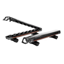 KUAT GRIP 6 FULL LOCK GRAY W/ ORANGE ANODIZE SKI/SNOWBOARD RACK UNIVERSAL PAIR