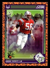 Andre Tippett 2024 Score-A-Treat Orange Pumpkins #196 New England Patriots *032