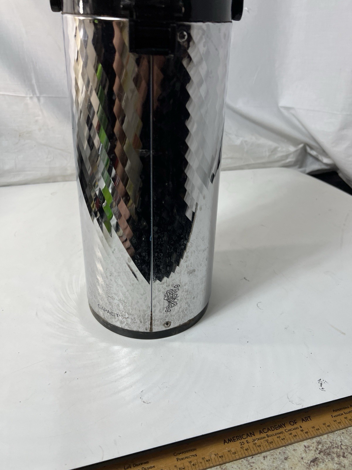 Vtg Service Ideas Inc., 2.2L Push Dispenser Airpot Thermal Coffee/Tea Carafe